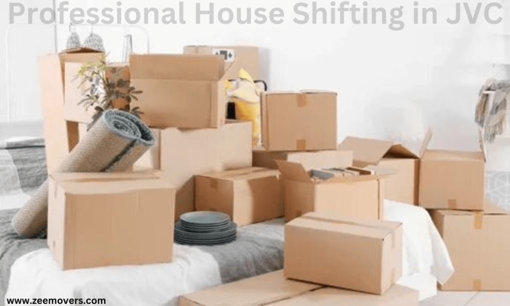 Professional House Shifting in JVC